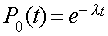 Possion Distribution for no arrivals